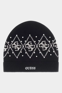 Berretto con strass Donna Nero GUESS - UNICA