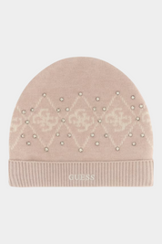 Berretto con strass donna rosa guess - unica - cappelli