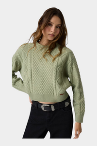 Maglione in misto lana Donna Verde GUESS - XS