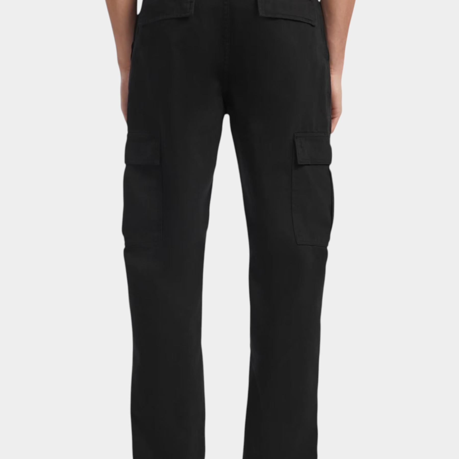 Pantalone chino cargo uomo nero guess - pantaloni