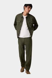 Jeans g18 relaxed uomo verde guess