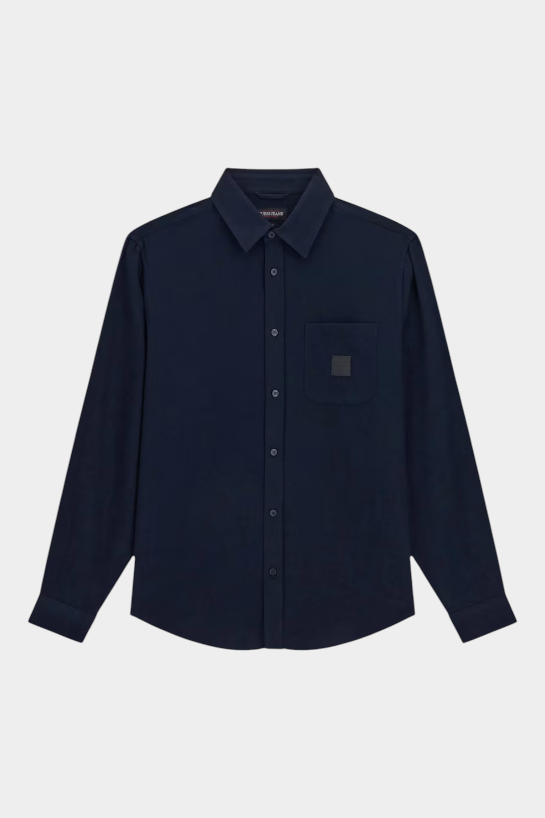Camicia in flanella uomo blu guess - camicie