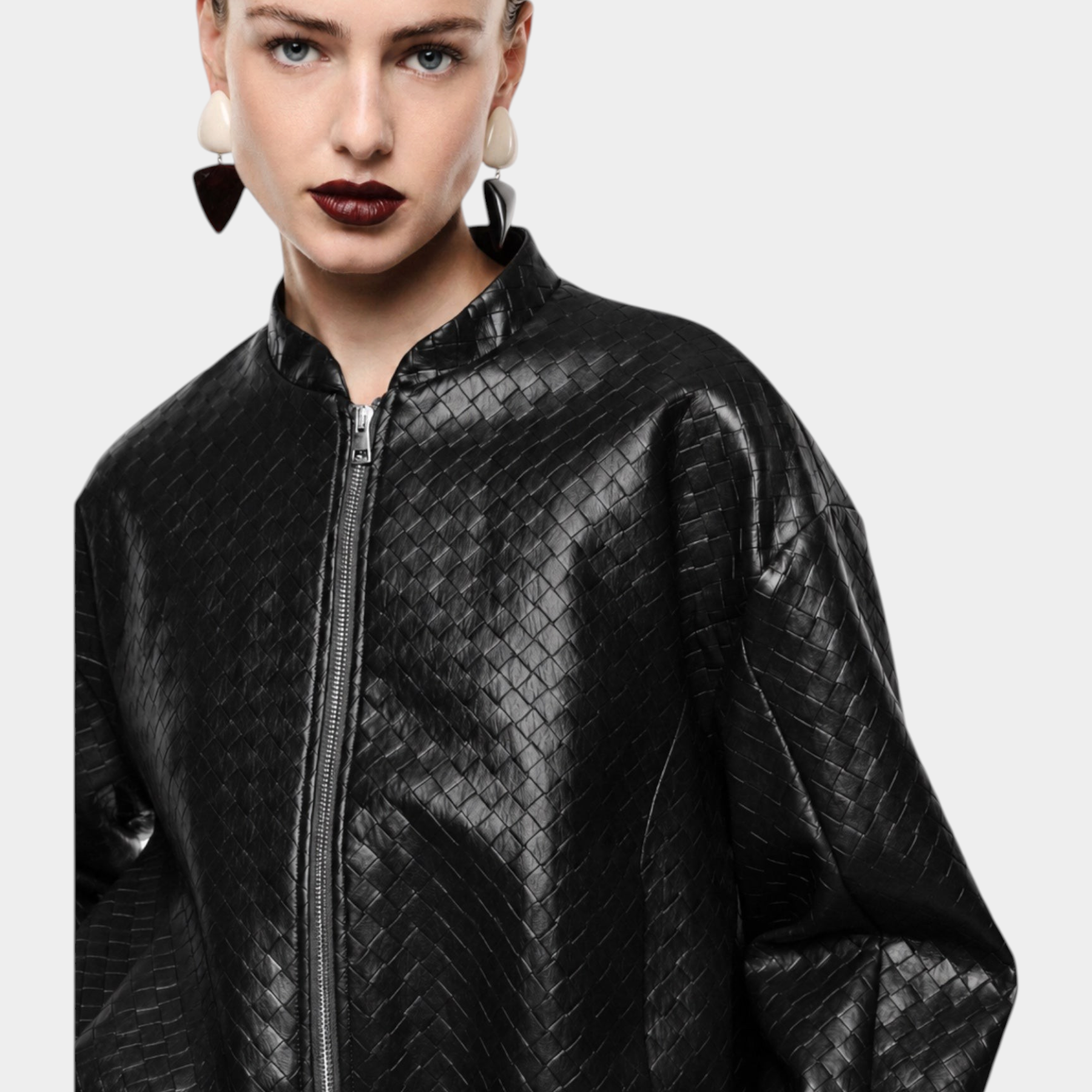 Bomber jacket corta donna nero imperial - giacche