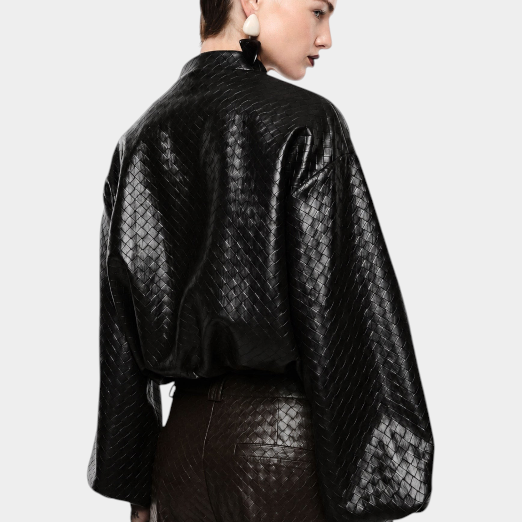 Bomber jacket corta donna nero imperial - giacche