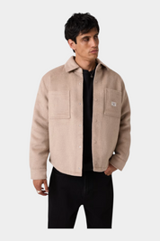 Giacca in lana uomo beige guess - giacche