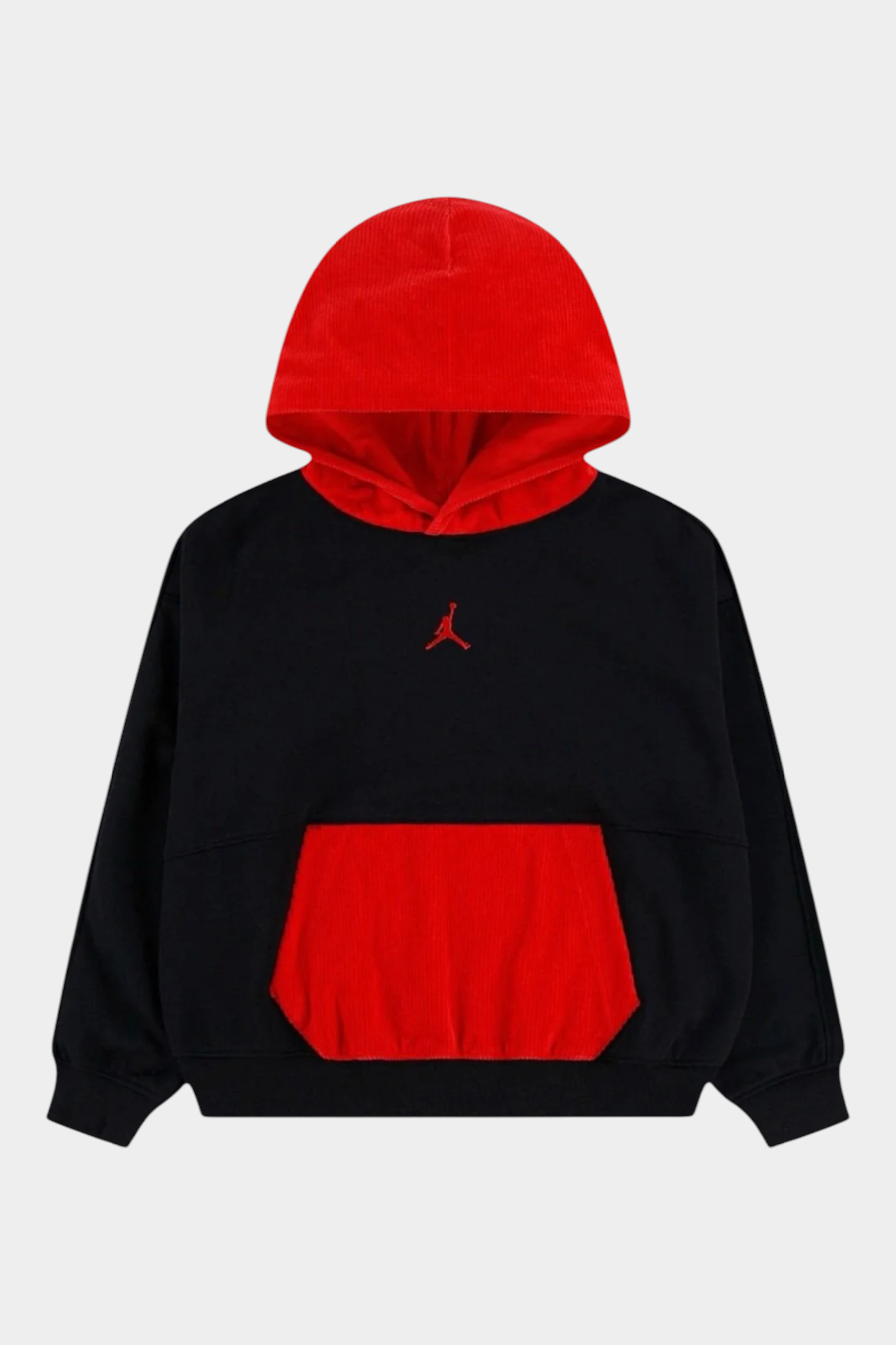 Felpa con cappuccio bambino nero jordan - felpe