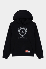 Felpa con cappuccio football bambino nero jordan - felpe