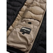 Piumino ad onde camelia Donna Blauer Blauer