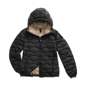 Piumino ad onde camelia Donna Blauer Blauer