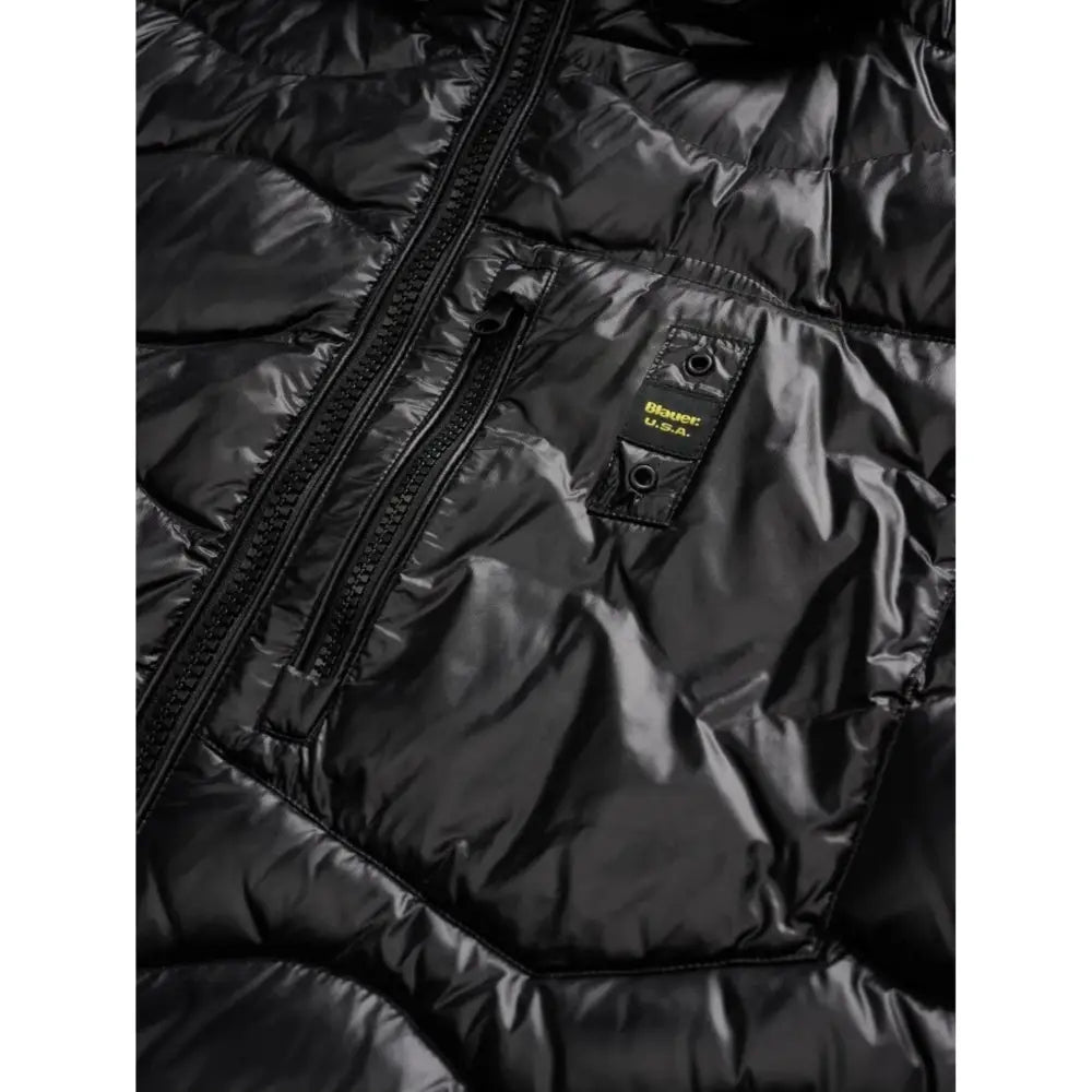 Piumino ad onde wave Uomo Blauer Blauer