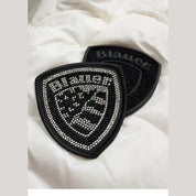 Piumino con bordo in pelliccia aldie Donna Blauer Blauer