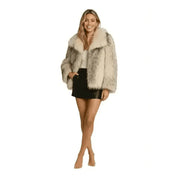 Piumino finta pelliccia Donna Frime - Follower SRL