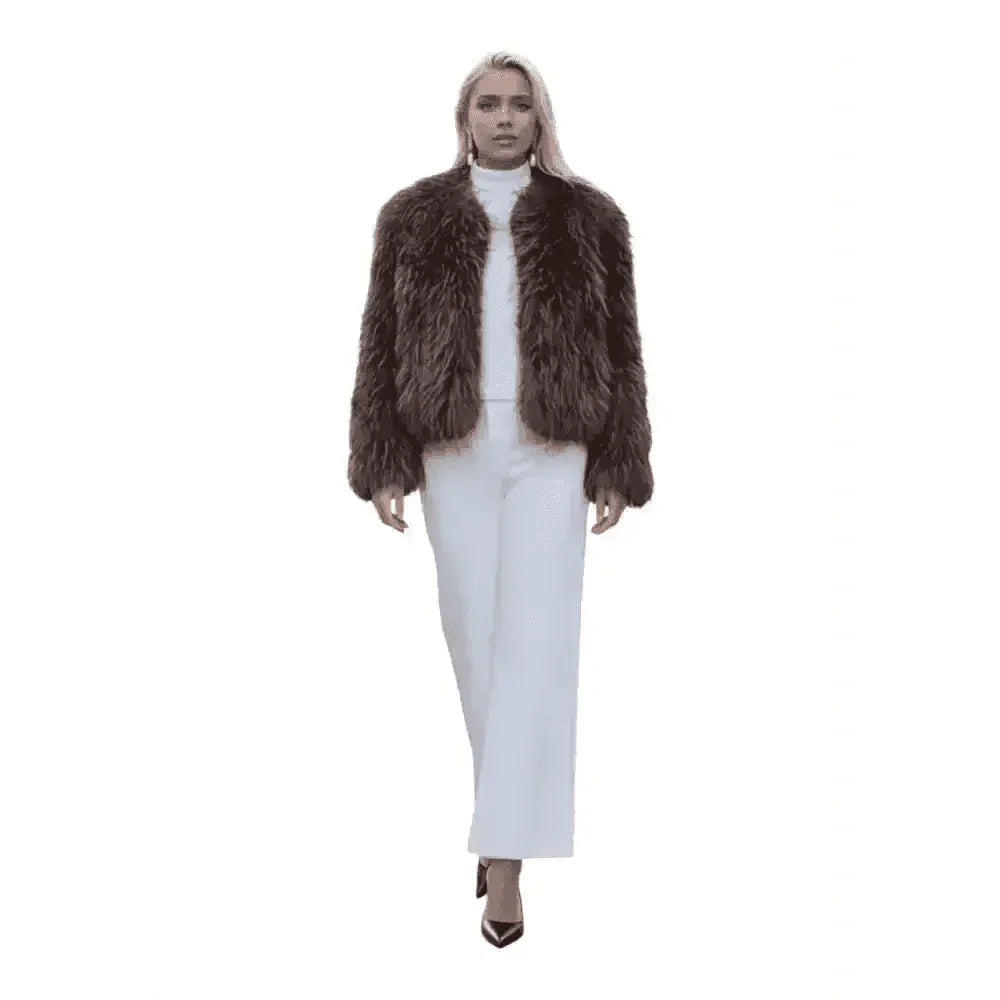 Piumino finta pelliccia Donna Frime - Follower SRL