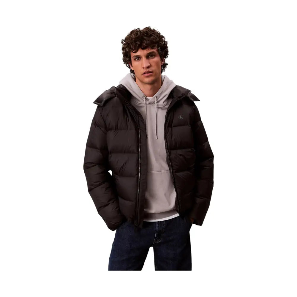 Piumino Imbottito Con Cappuccio Uomo Calvin Klein Jeans Calvin Klein Jeans