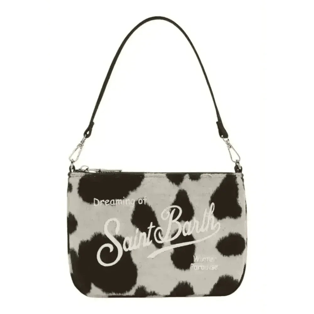 Pochette a spalla parisienne mini felt in misto lana muccato Donna MC2 Saint Barth - Follower SRL