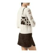 Pochette a spalla parisienne mini felt in misto lana muccato Donna MC2 Saint Barth - Follower SRL