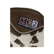 Pochette a spalla parisienne mini felt in misto lana muccato Donna MC2 Saint Barth - Follower SRL