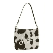 Pochette a spalla parisienne mini felt in misto lana muccato Donna MC2 Saint Barth - Follower SRL