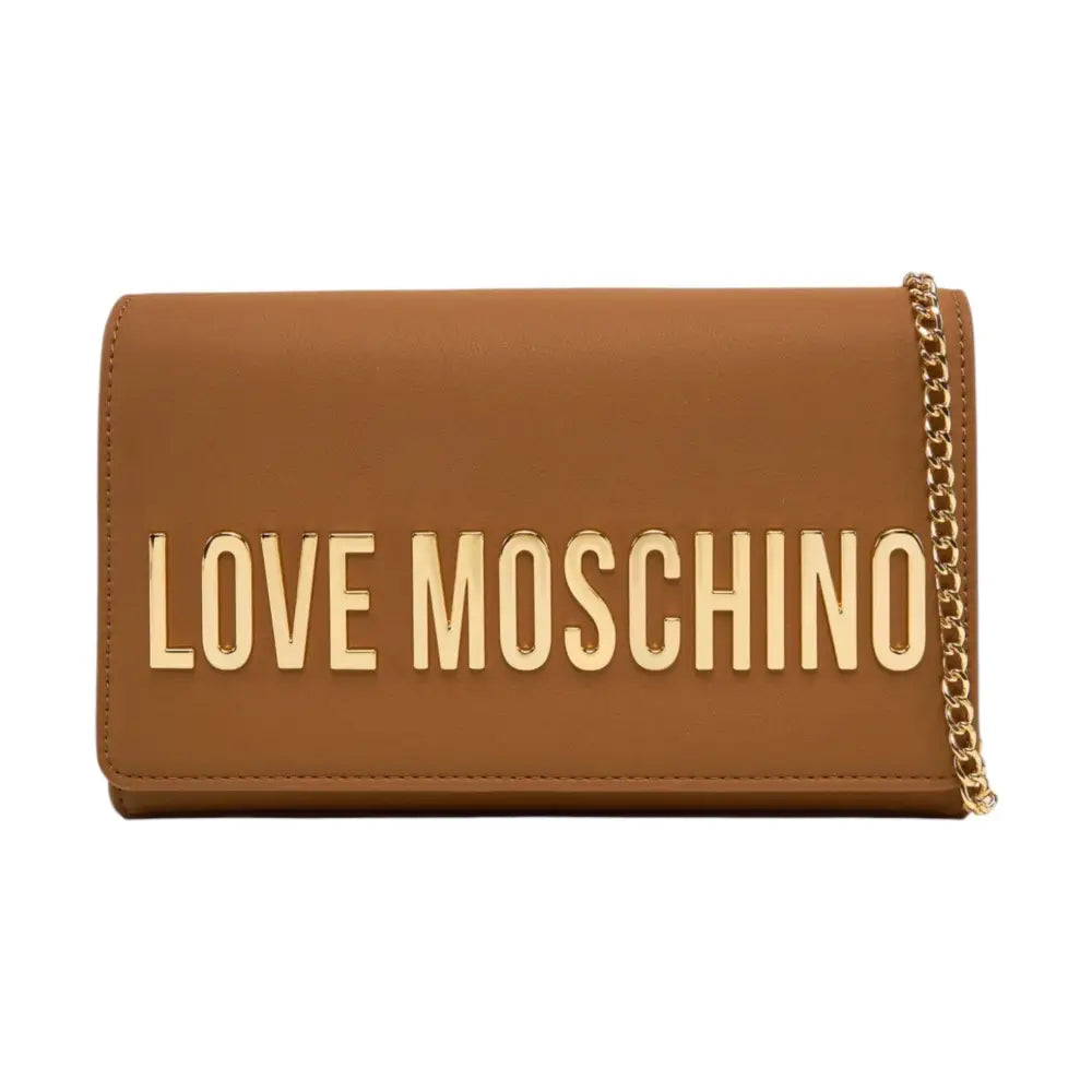 Pochette Donna Love Moschino Marrone/Camel Love Moschino