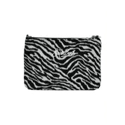 Pochette parisienne mini felt porta oggetti fantasia zebrata Donna MC2 Saint Barth - Follower SRL