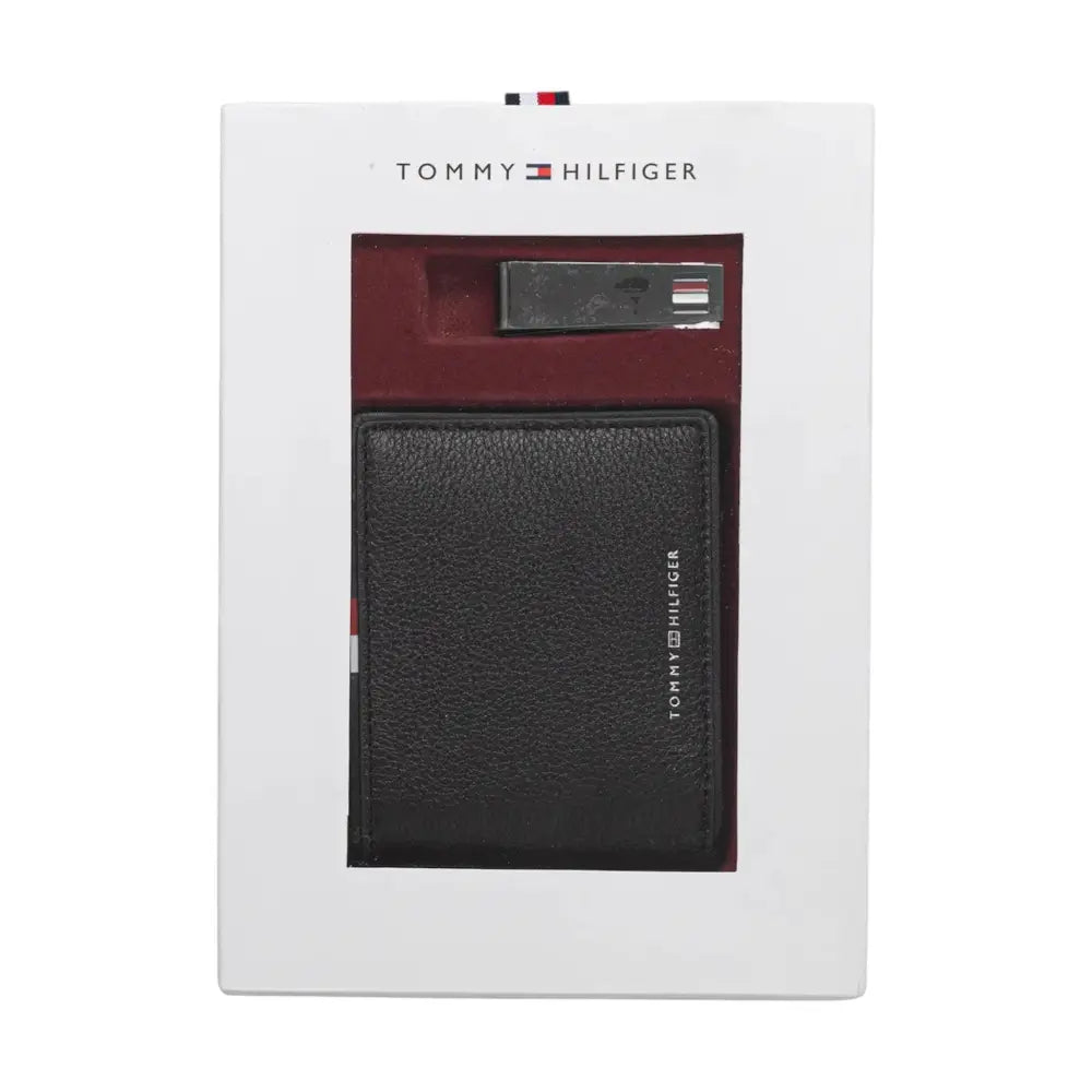 Portafoglio in pelle + fermasoldi Uomo Tommy Hilfiger Jeans Tommy Hilfiger Jeans