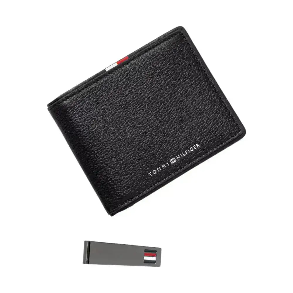 Portafoglio in pelle + fermasoldi Uomo Tommy Hilfiger Jeans - Follower SRL