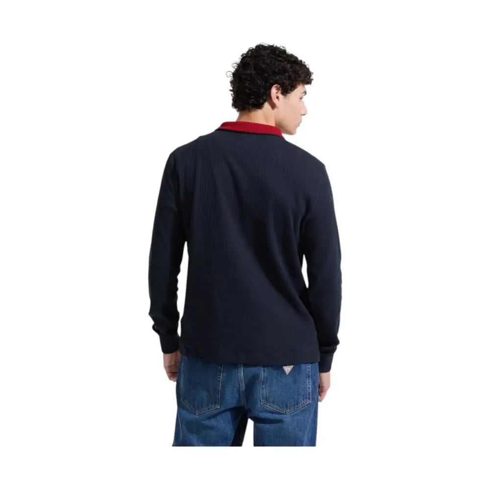 Pullover con zip a coste Uomo Guess Jeans Guess Jeans