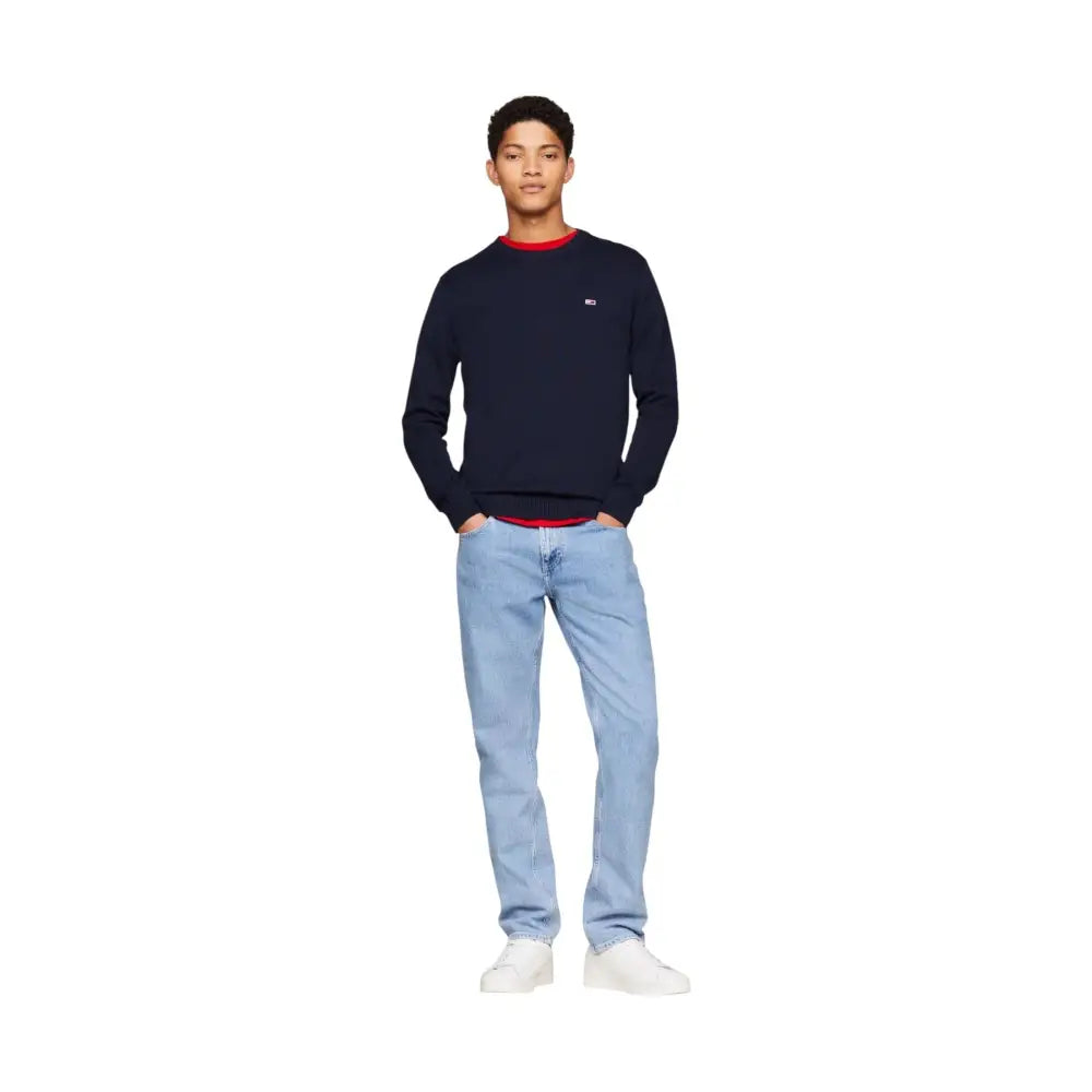 Pullover slim fit leggero Uomo Tommy Hilfiger Jeans Tommy Hilfiger Jeans