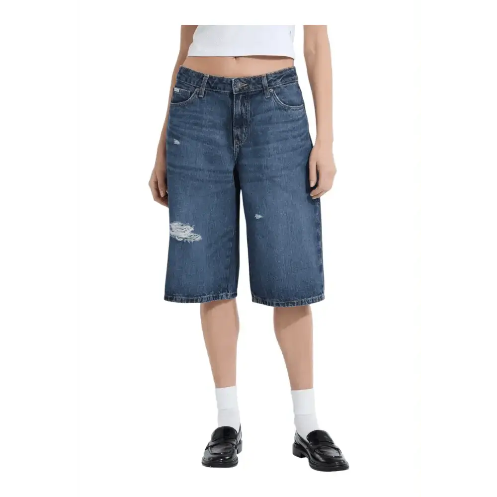 Shorts baggy in jeans Donna Guess Jeans - Follower SRL