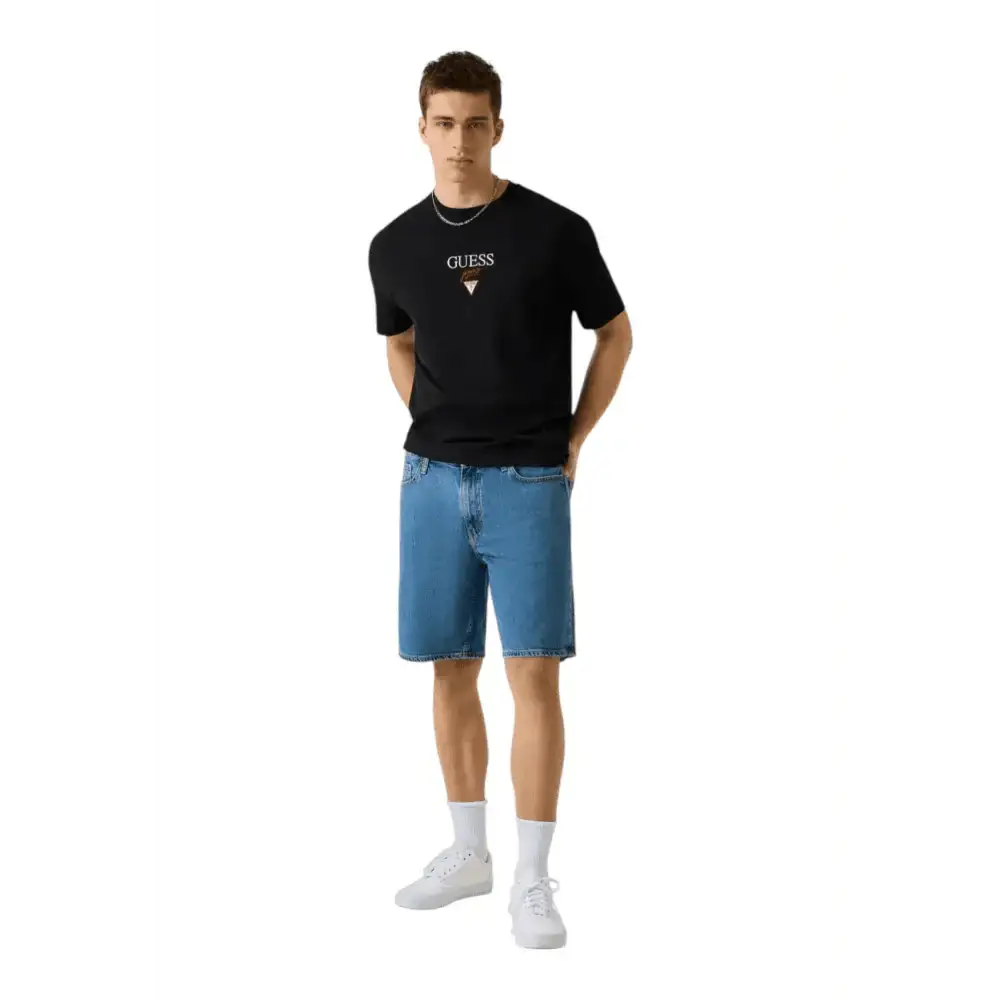 Shorts in denim regular Uomo Guess Jeans - Follower SRL