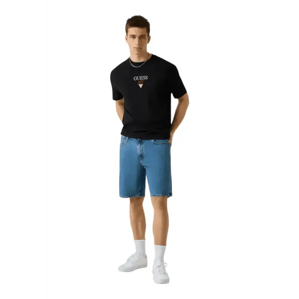 Shorts in denim regular Uomo Guess Jeans - Follower SRL