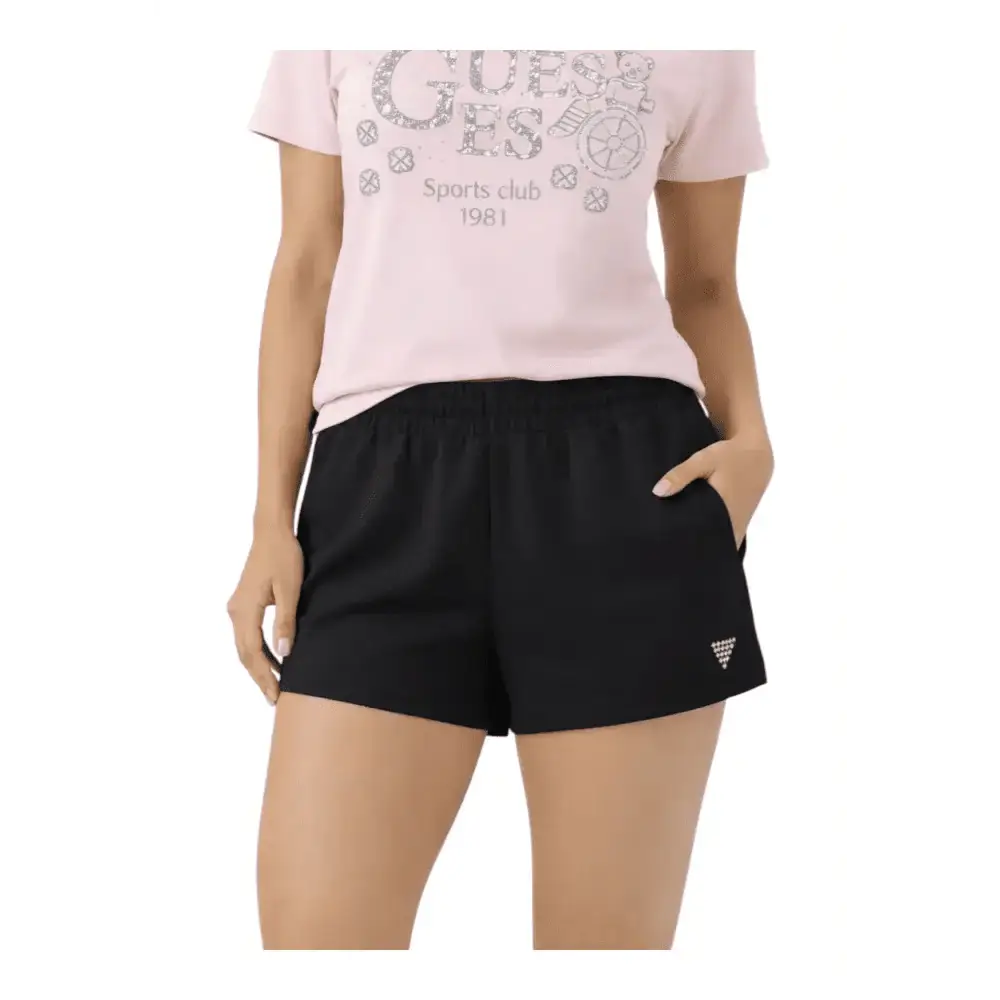 Shorts jogger con strass Donna Guess Activewear - Follower SRL