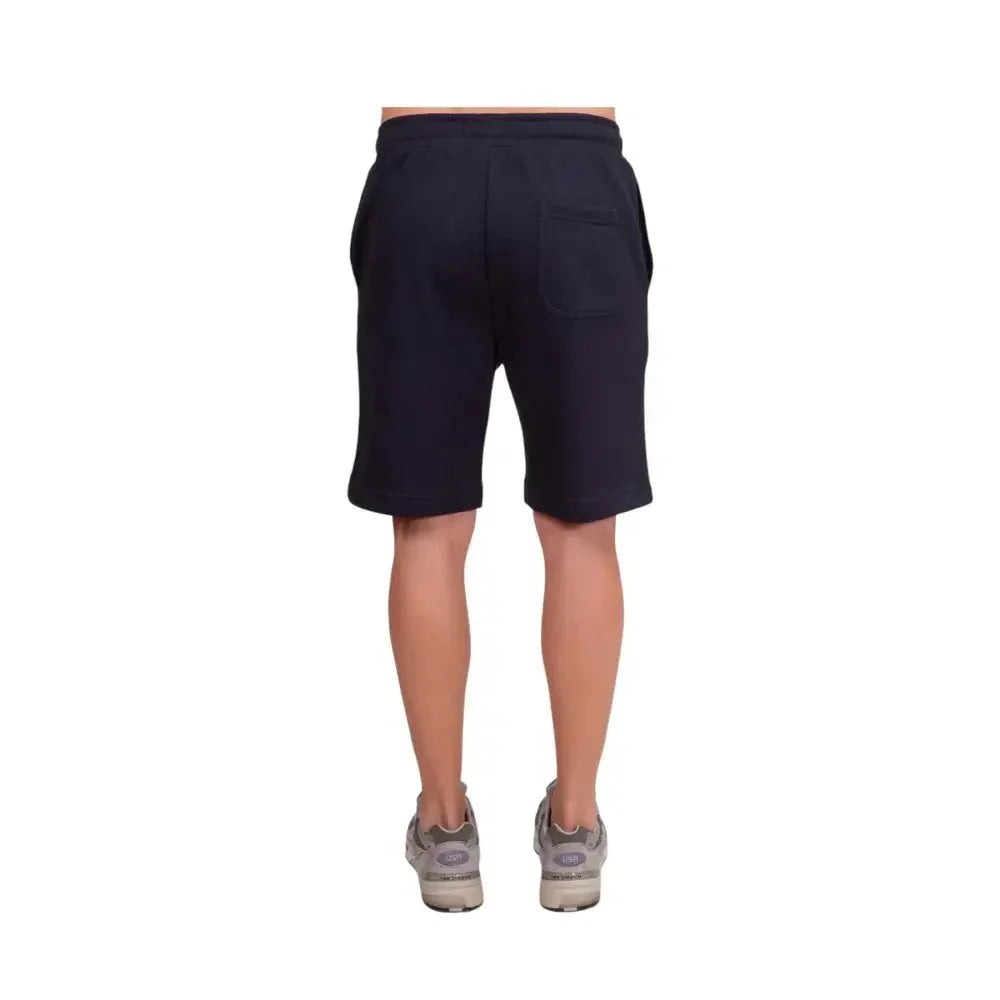 Shorts uomo lyle e scott in cotone blu navy con tasche laterali e vestibilità comoda