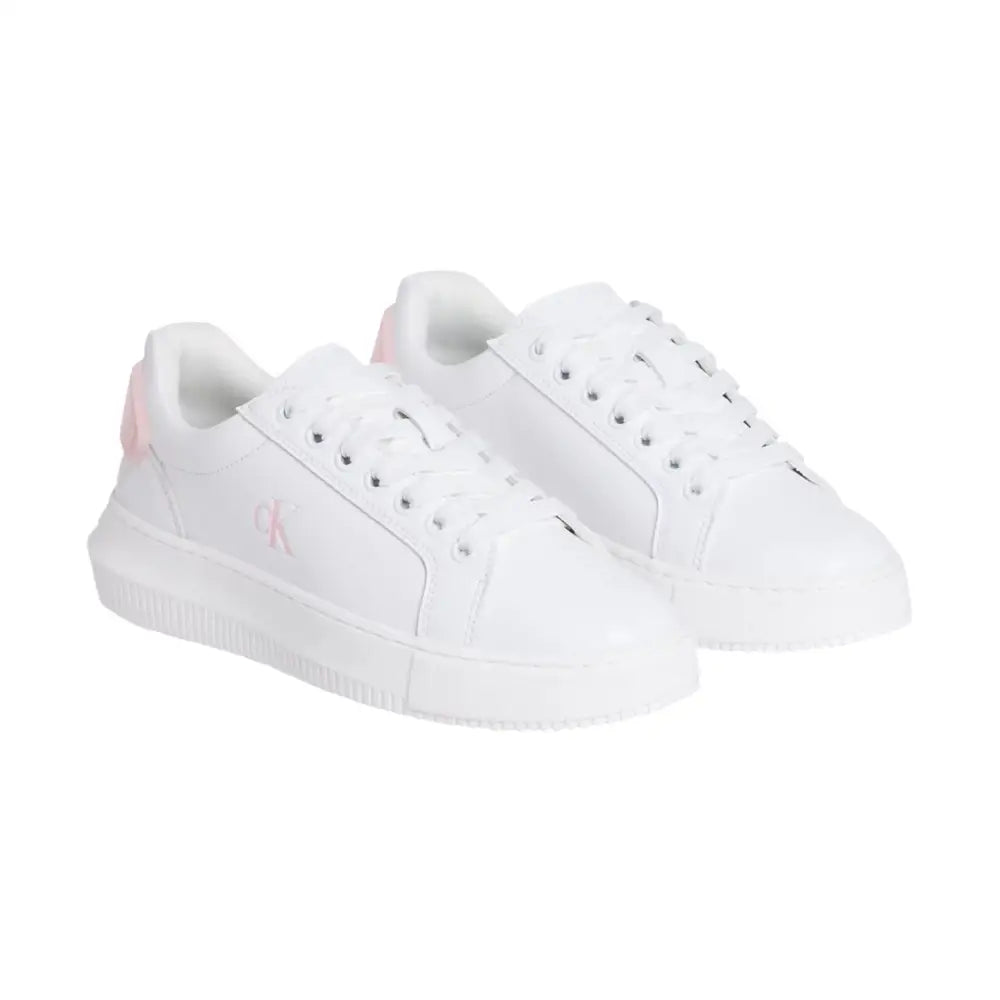Sneaker In Pelle Donna Calvin Klein Jeans Calvin Klein Jeans