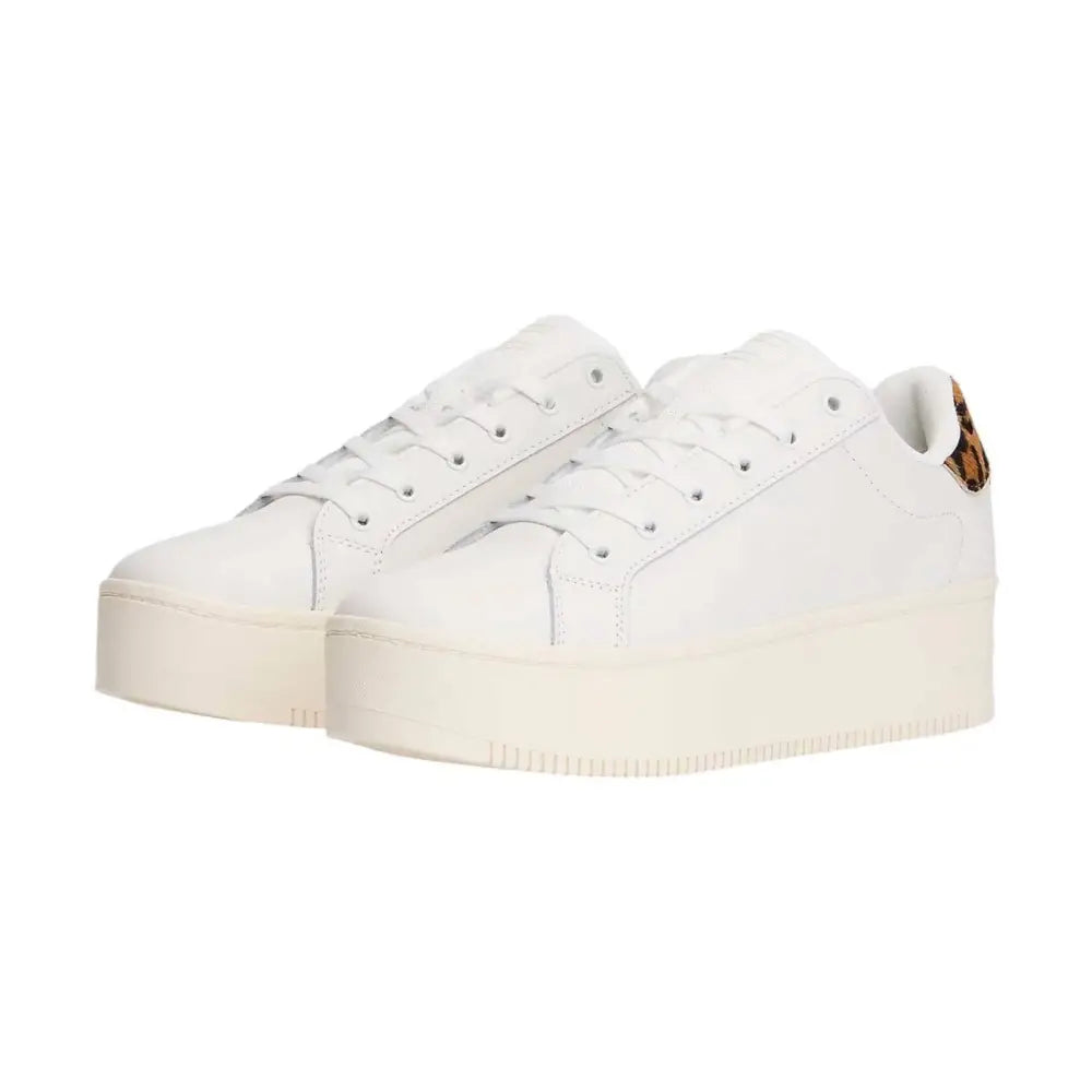 Sneakers con suola alta e stampa leopardata Donna Tommy Hilfiger Jeans Tommy Hilfiger Jeans