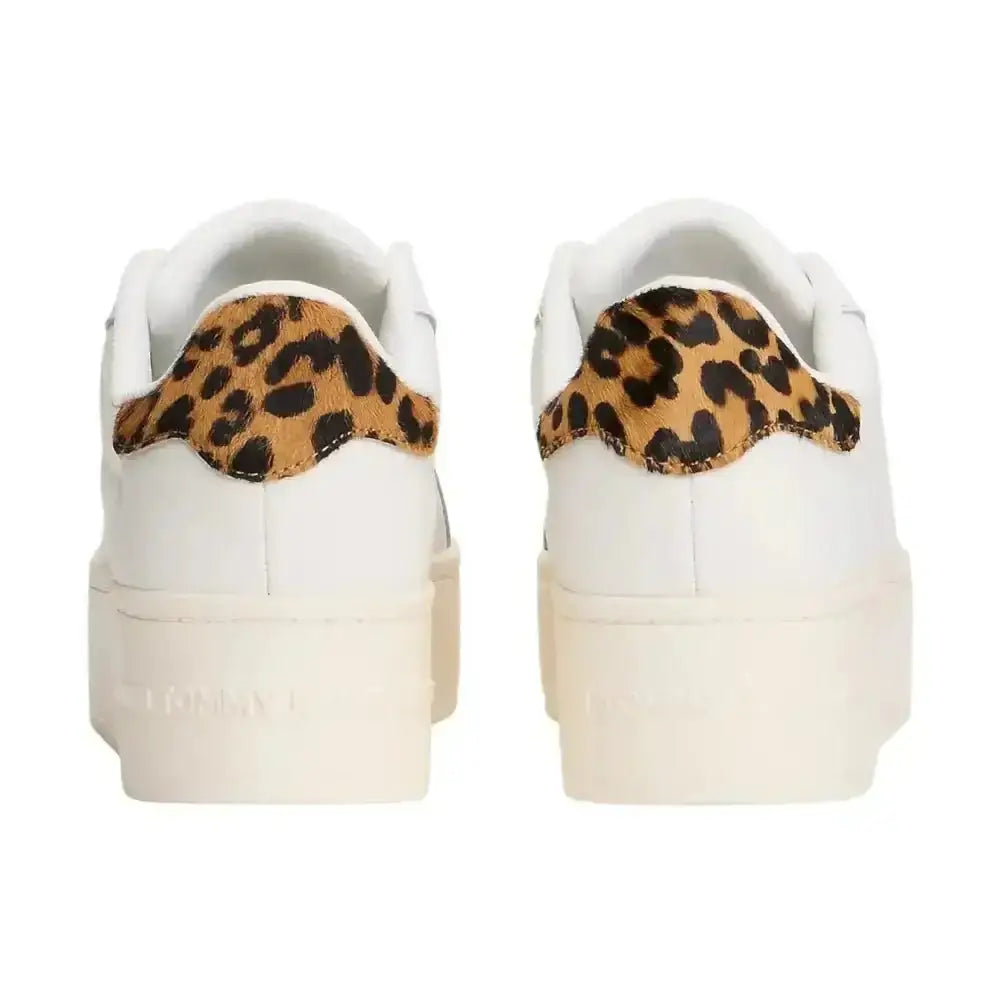 Sneakers con suola alta e stampa leopardata Donna Tommy Hilfiger Jeans - Follower SRL