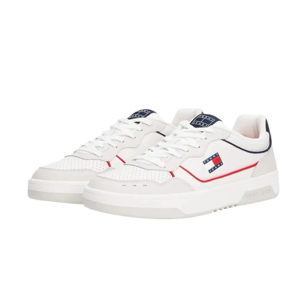 Sneakers in pelle con suola preformata Uomo Tommy Hilfiger Jeans Tommy Hilfiger Jeans