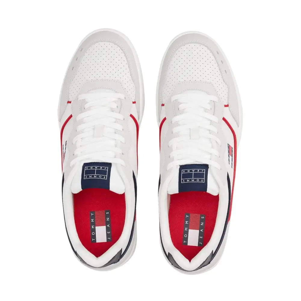 Sneakers in pelle con suola preformata Uomo Tommy Hilfiger Jeans Tommy Hilfiger Jeans