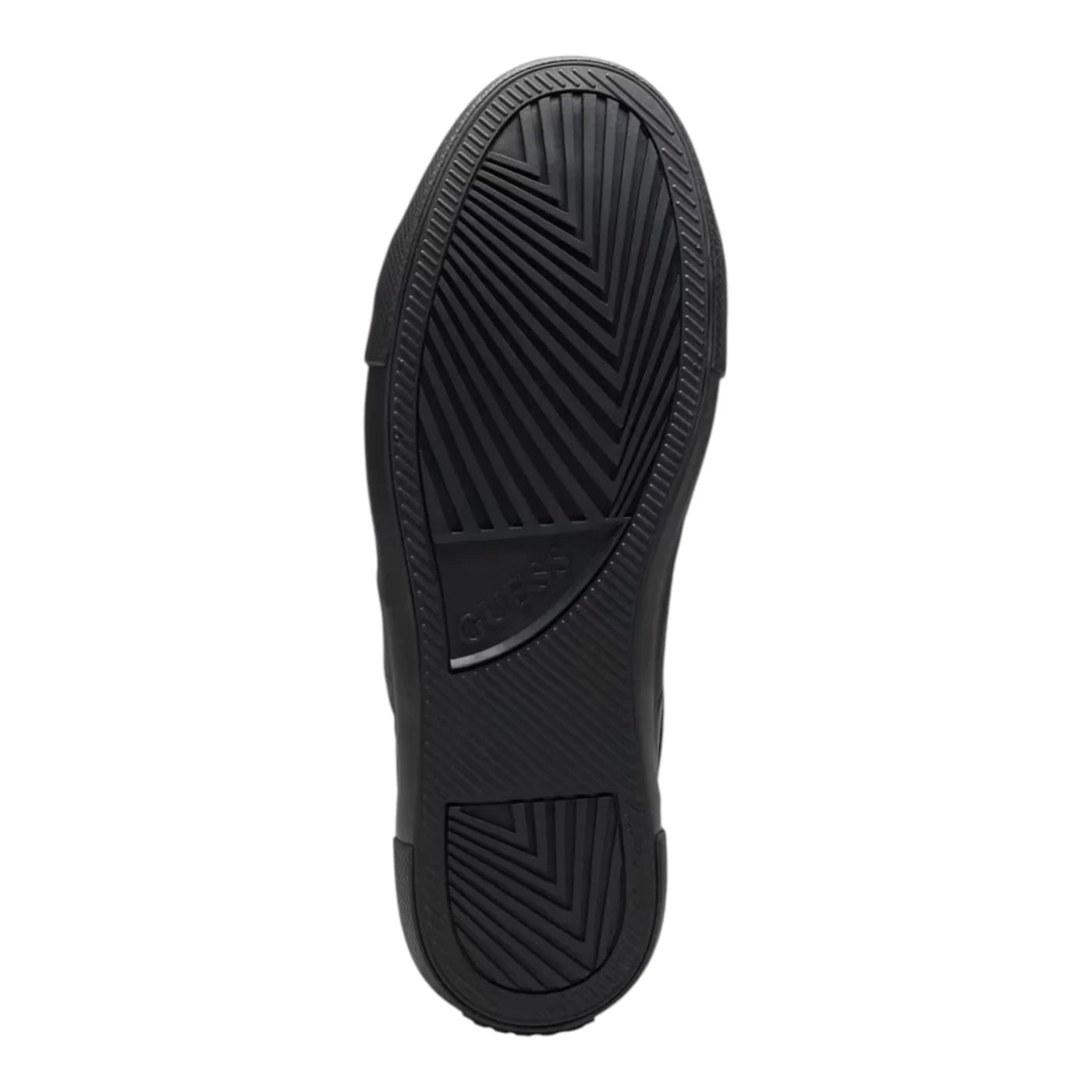 Sneakers in pelle genuine cribe uomo nero guess