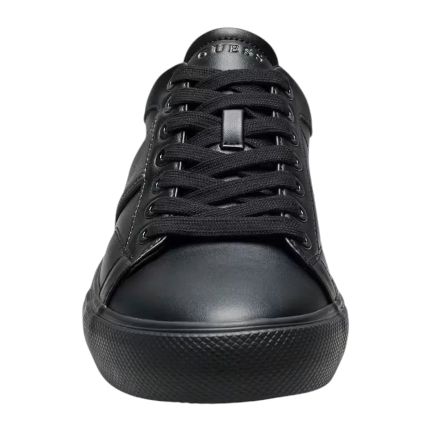 Sneakers in pelle genuine cribe uomo nero guess