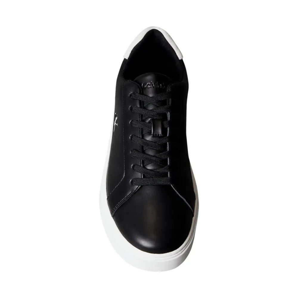 Sneakers In Pelle Liscia Con Suola Flessibile Uomo Calvin Klein Jeans Calvin Klein Jeans