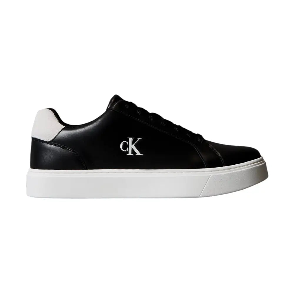 Sneakers In Pelle Liscia Con Suola Flessibile Uomo Calvin Klein Jeans Calvin Klein Jeans