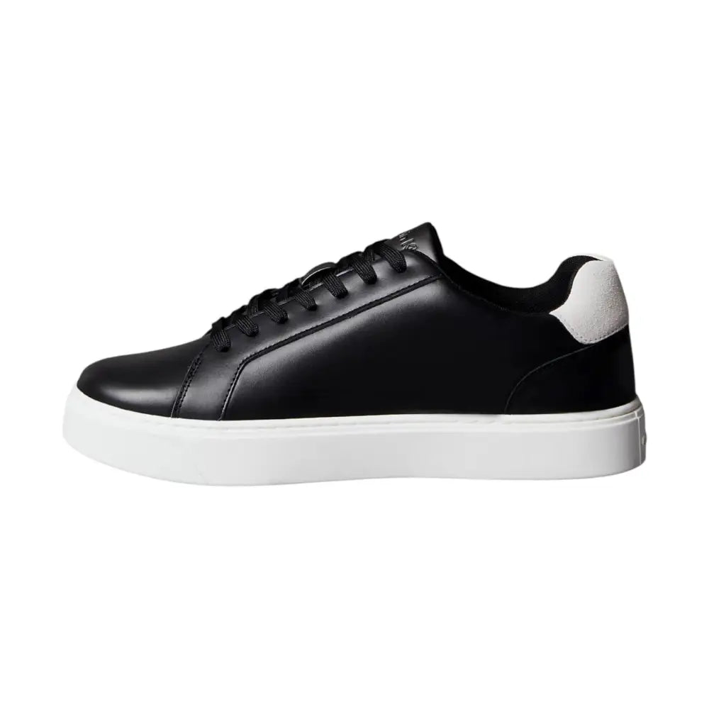 Sneakers In Pelle Liscia Con Suola Flessibile Uomo Calvin Klein Jeans Calvin Klein Jeans