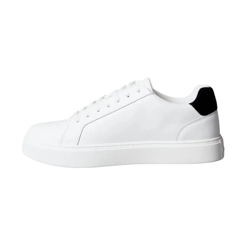 Sneakers In Pelle Liscia Con Suola Flessibile Uomo Calvin Klein Jeans Calvin Klein Jeans