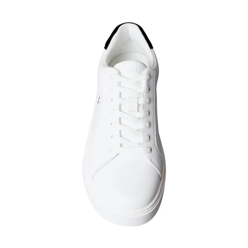 Sneakers In Pelle Liscia Con Suola Flessibile Uomo Calvin Klein Jeans Calvin Klein Jeans