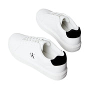 Sneakers In Pelle Liscia Con Suola Flessibile Uomo Calvin Klein Jeans Calvin Klein Jeans