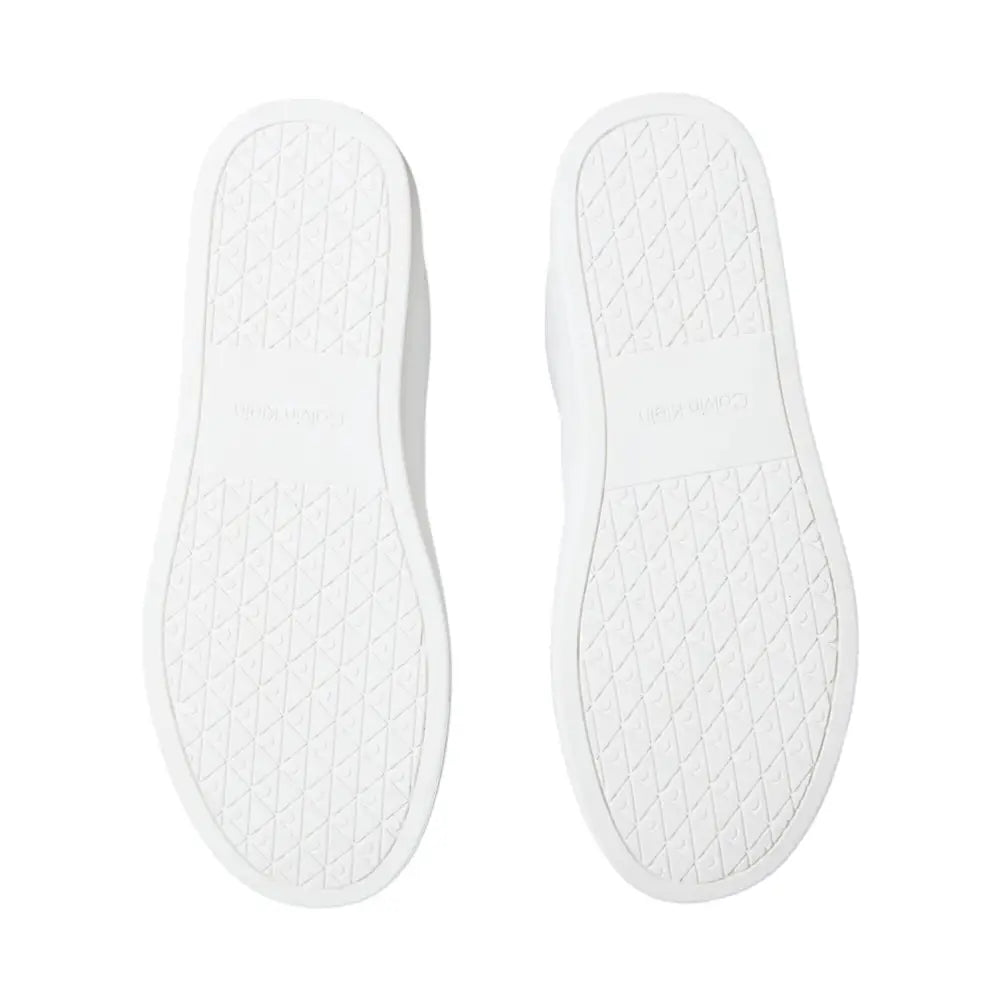 Sneakers In Pelle Liscia Con Suola Flessibile Uomo Calvin Klein Jeans Calvin Klein Jeans