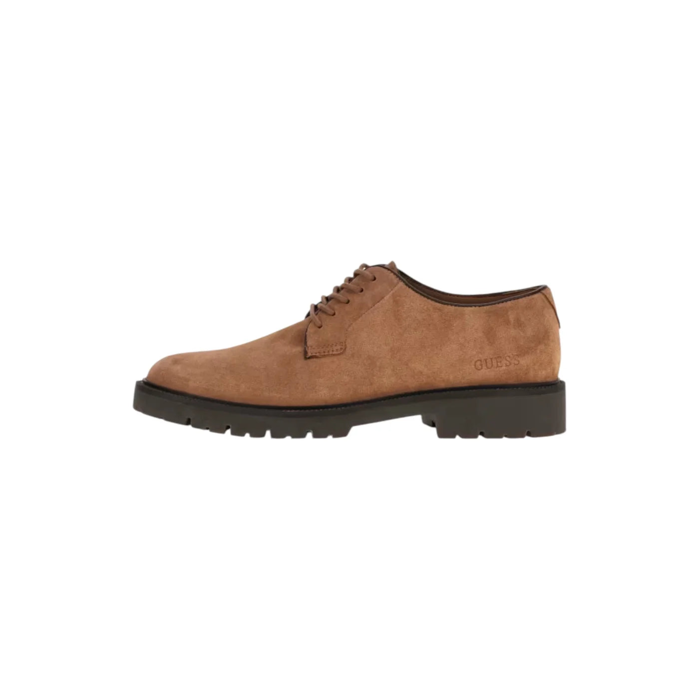 Sneakers in suede bryndon uomo marrone guess - scarpe basse