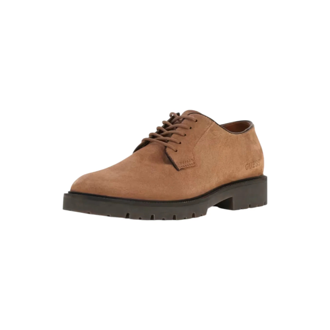 Sneakers in suede bryndon uomo marrone guess - scarpe basse
