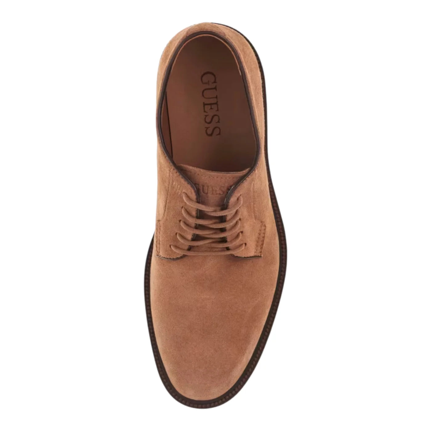 Sneakers in suede bryndon uomo marrone guess - scarpe basse